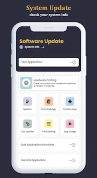 Software Update - Update Apps