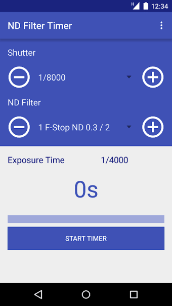 ND Filter Timer
