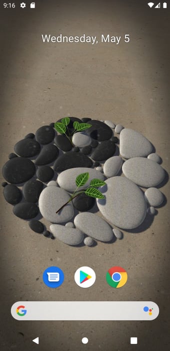 3D Zen Stones Live Wallpaper