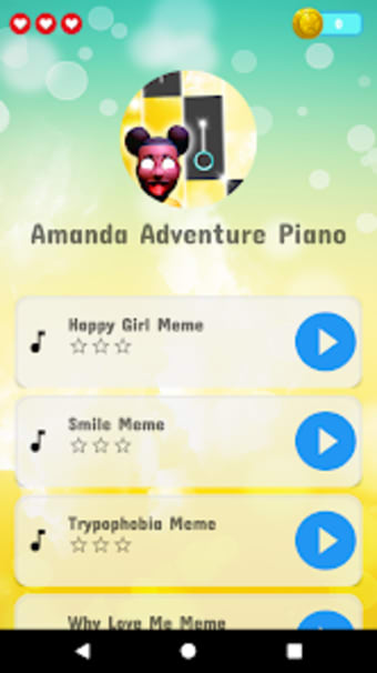 Amanda Adventure Piano Game