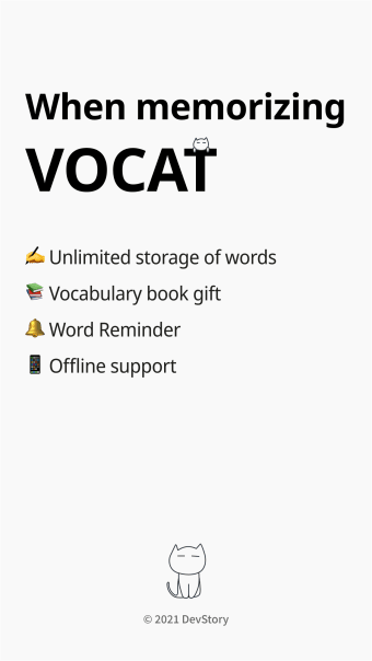 VoCat - My Own Vocabulary
