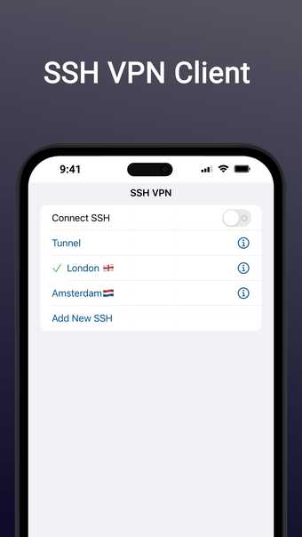 SSH VPN - Client for SSH