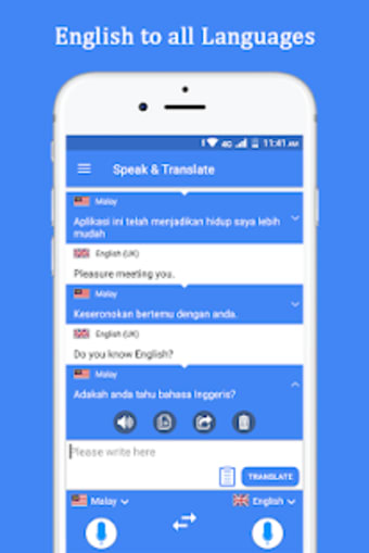 Speak and Translate Voice Translator  Interpreter