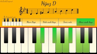 Oriental music scales