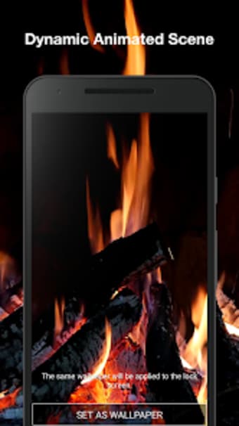 Real Fireplace Live Wallpaper