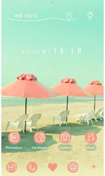 Summer Wallpaper-Retro Beach-