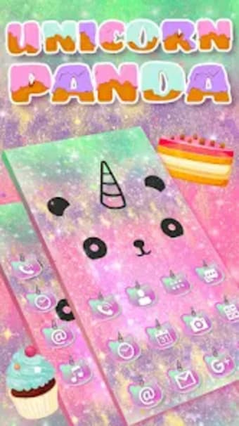Unicorn Panda Galaxy Themes HD