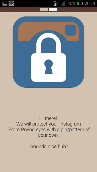 Lock for Instagram