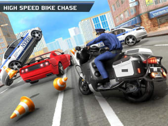 Police Bike Chase - Gangster Chase Simulator