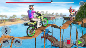 Tricky Bike Stunt Racing Games