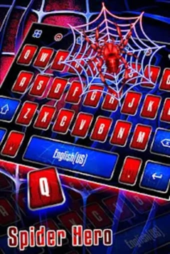 Spider Hero Keyboard