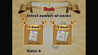 Bingo Rush Lucky Ball Cards