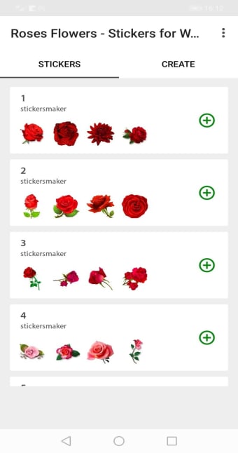 Roses Flowers Stickers for WAStickerApps