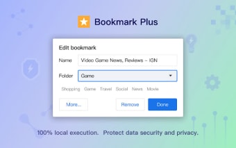Bookmark Plus