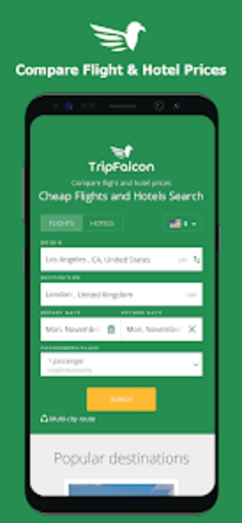 TripFalcon: Flights Hotels