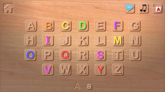 Alphabet English ABC Wooden