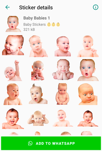 Baby Stickers for WhatsApp