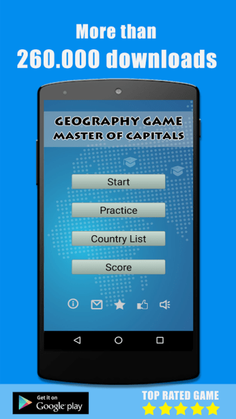 Capitals Quiz - Geography Game