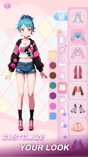 Anime Dress Up Games Moe Girls