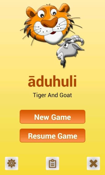 āduhuli - Tiger and Goat