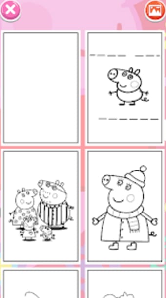 pepp cartoon coloring pig