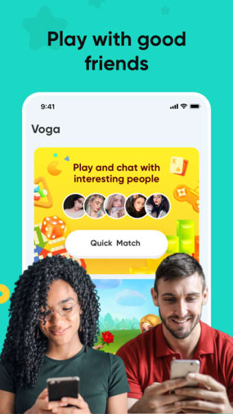 Voga - Play games with friends