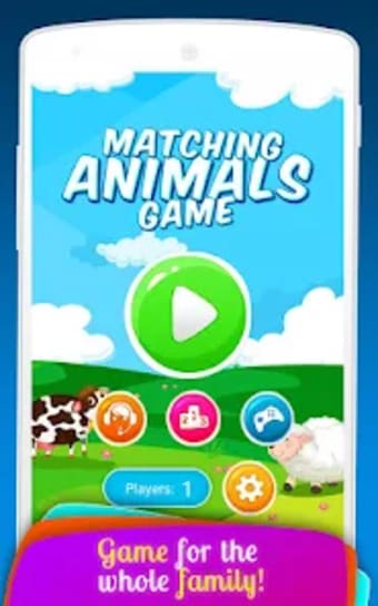 Matching Animals Game for Kids