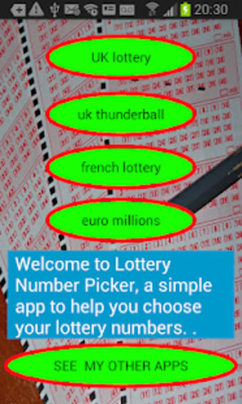 Your Lottery Number Picker