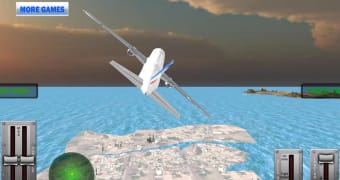 Flight simulator boeing 3D fly
