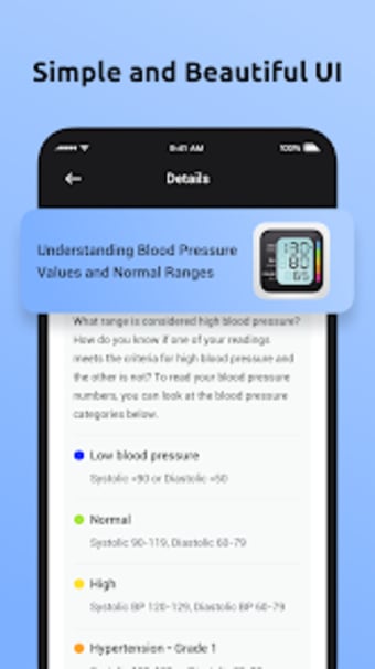 Blood pressure dairy