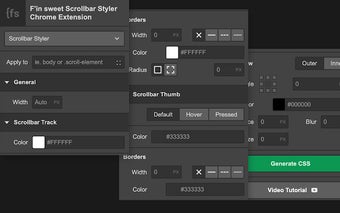 F'in sweet Scrollbar Styler for Webflow