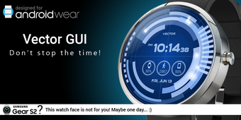 Vector GUI Watch Face