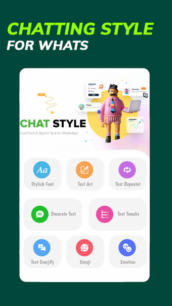 Chat Style - Stylish Font  Keyboard For WhatsApp