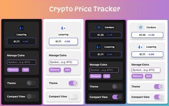 Crypto Price Coin Tracker