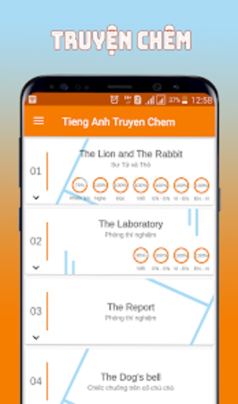 Truyện Chêm Tiếng Anh