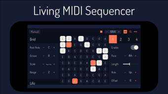 ZOA  Living MIDI Sequencer