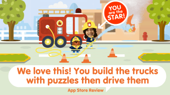 Toddler Car Puzzle Game  Race