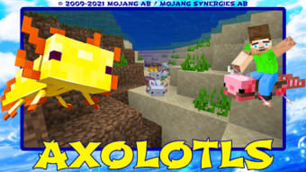 Axolotl Skins Minecraft PE - Axolotl Tips