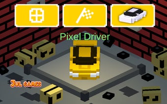 Pixel Driver Game