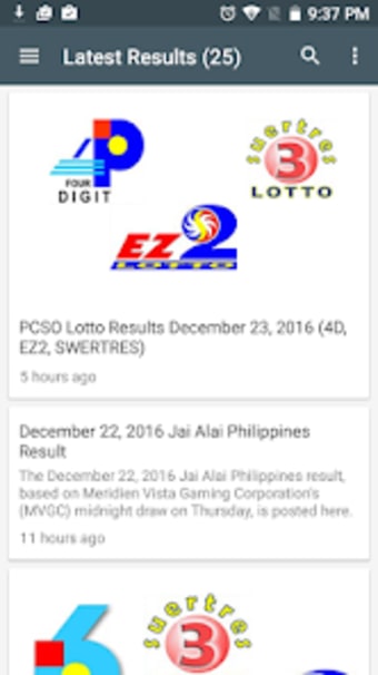 Philippine Charity Lotto Resul