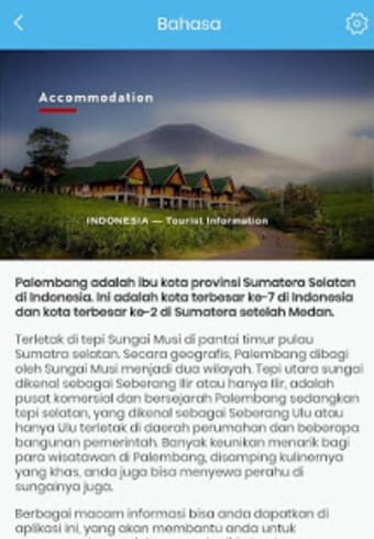 Sumsel - South Sumatera Indonesia. Tourism Info