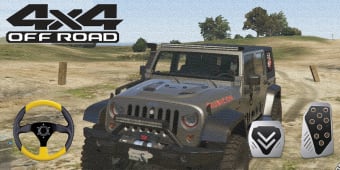 Offroad Jeep Driving