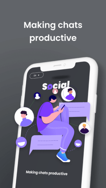 ETark Social : The Chat App