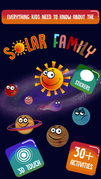 Solar Family by BubbleBud Kids