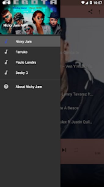 Nicky Jam PORFA Popular song