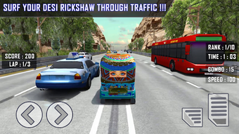 Rickshaw Driving Game-New Driving Simulator 2019