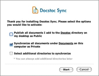 Docstoc Sync