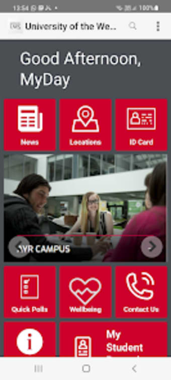 UWS Student App