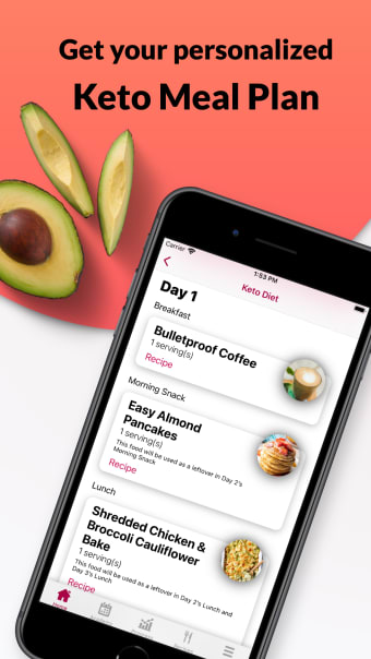 Keto Diet App: Meal Tracker