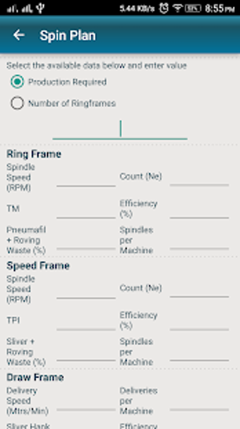 Textile Calculations